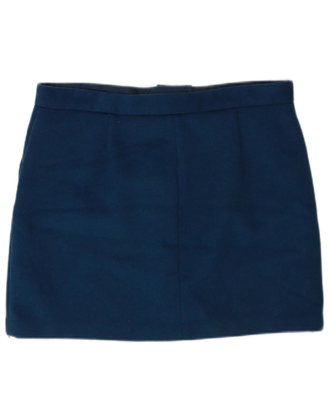 Minigonna da donna Marks & Spencer UK 18 XL W36 poliestere blu