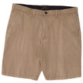 Pantaloncini chino da uomo Marks & Spencer W36 grandi in cotone beige