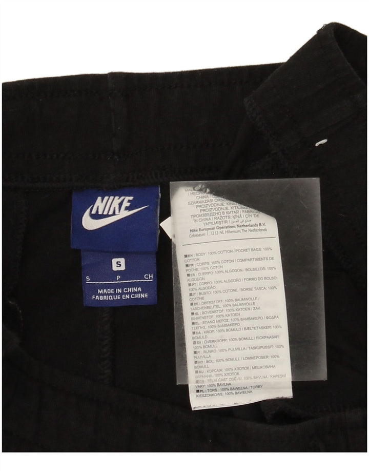Pantaloncini sportivi Nike da uomo piccoli in cotone nero