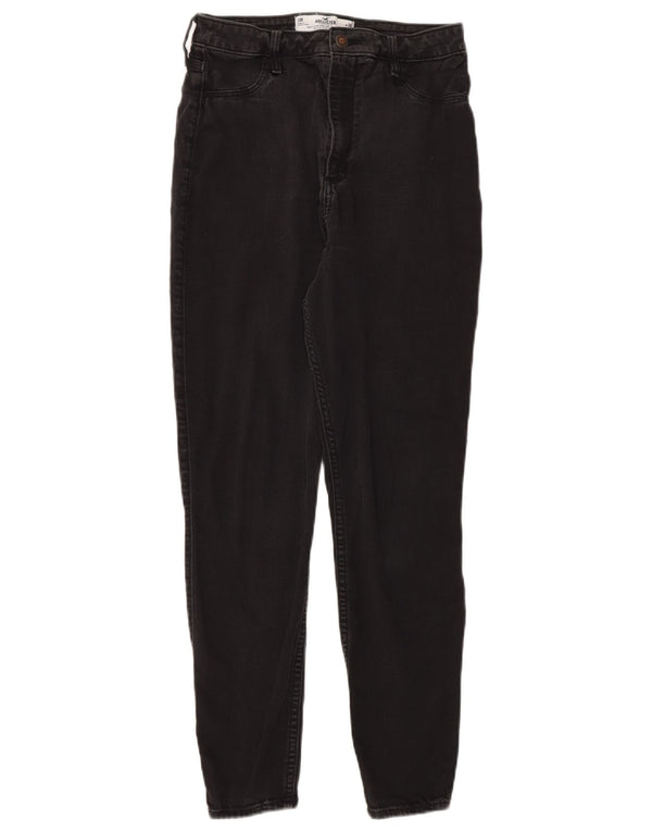 Jeans skinny Hollister Curvy a vita alta da donna US 11 Large W30 L28 Neri