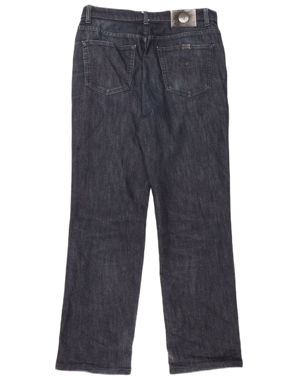 Jeans Dritti Uomo TRUSSARDI W33 L31 Blu Navy