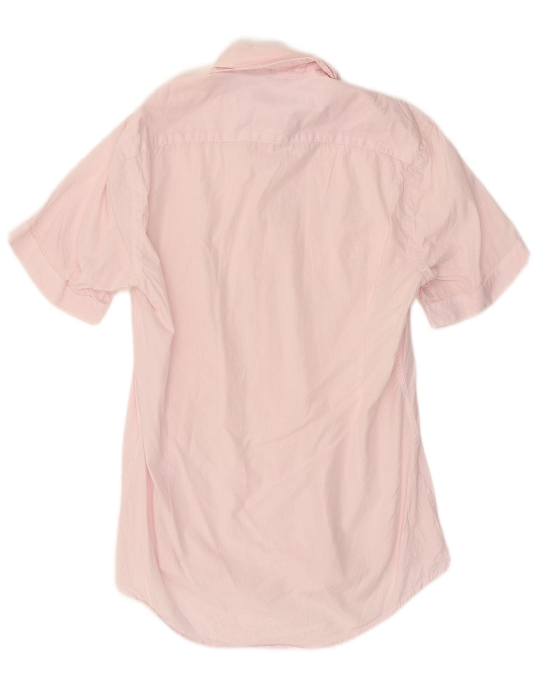 Camicia da uomo Daniele Alessandrini Taglia 39 15 1/2 Gessato rosa medio
