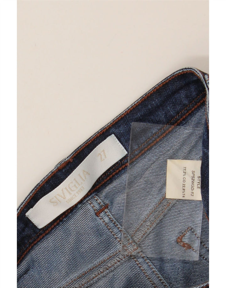 SIVIGLIA Womens Slim Jeans W27 L32 Blue Cotton Vintage SIVIGLIA and Second-Hand SIVIGLIA from Messina Hembry 
