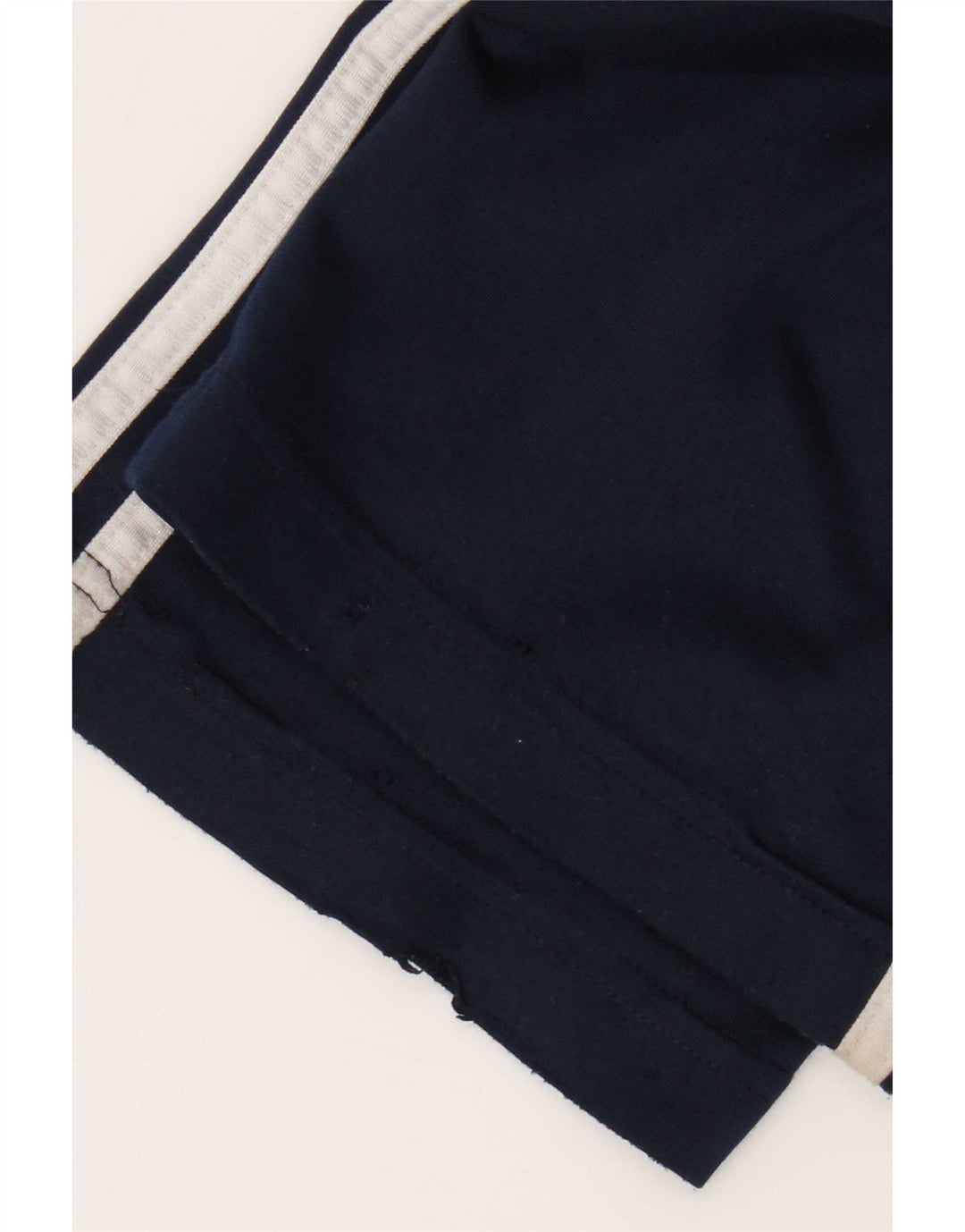 Pantaloni della tuta da ragazzo Adidas 9-10 anni in poliestere blu navy
