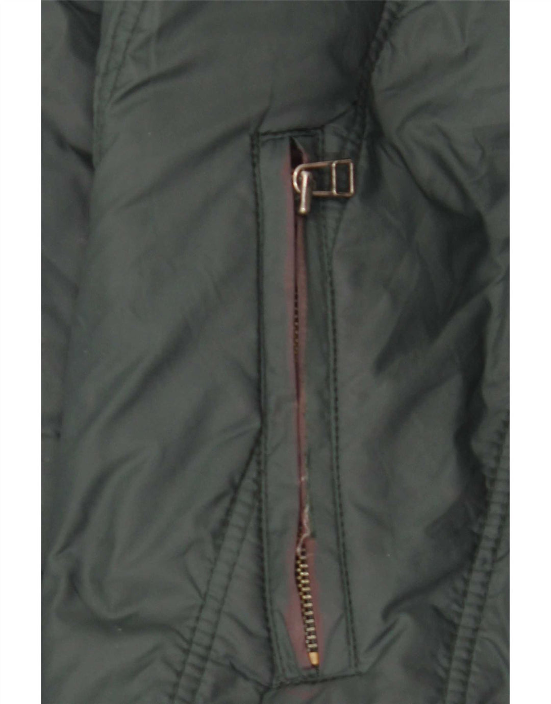 Giacca imbottita da uomo Zara UK 40 grande nylon verde