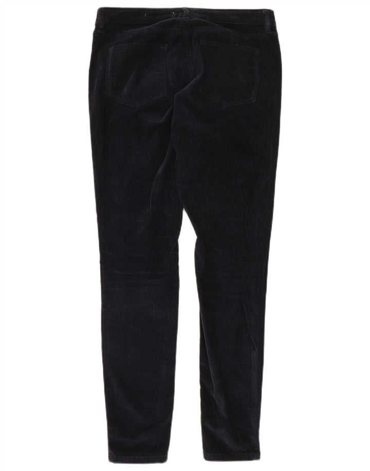 Pantaloni Jegging in velluto a coste da donna FAT FACE UK 10 Small W32 L30 Blu Navy