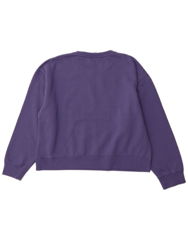 Felpa da donna CHAMPION Maglione UK 20 2XL Cotone viola