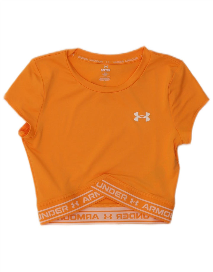 Set da 2 pezzi con grafica aderente da donna Under Armour UK 10 Small Arancione