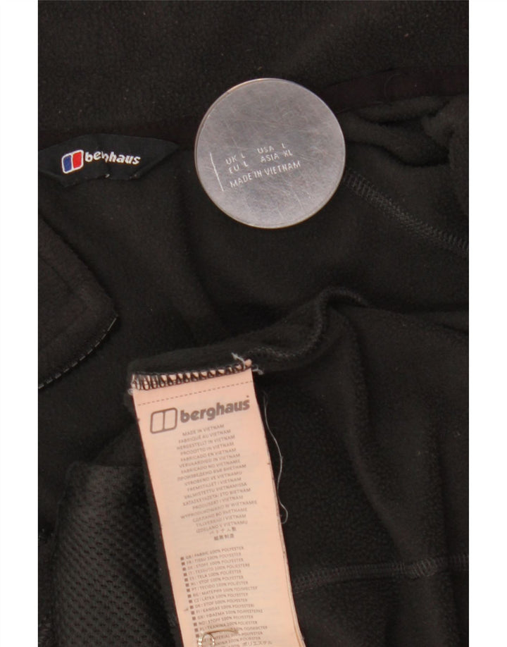Giacca in pile da uomo Berghaus UK 40 grande poliestere nero
