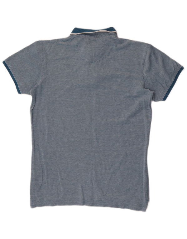 Polo da uomo Jack Wills piccola in cotone a righe blu