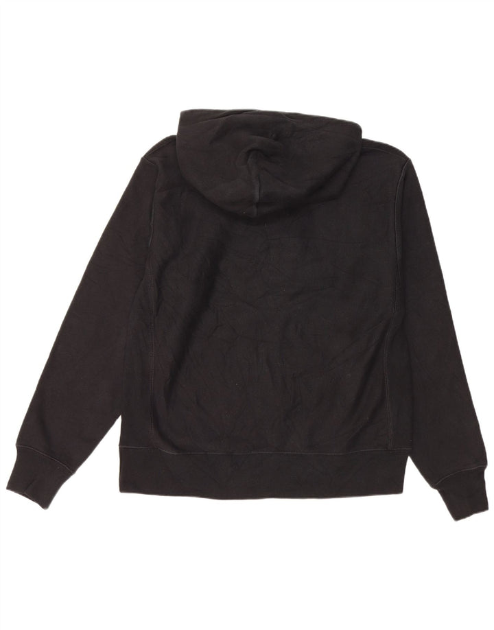 Maglione con cappuccio Champion Reverse Weave da uomo in cotone nero medio