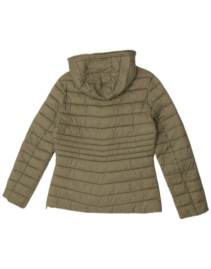 Giacca imbottita con cappuccio da donna Carrera UK 14 Medium Khaki Poliammide