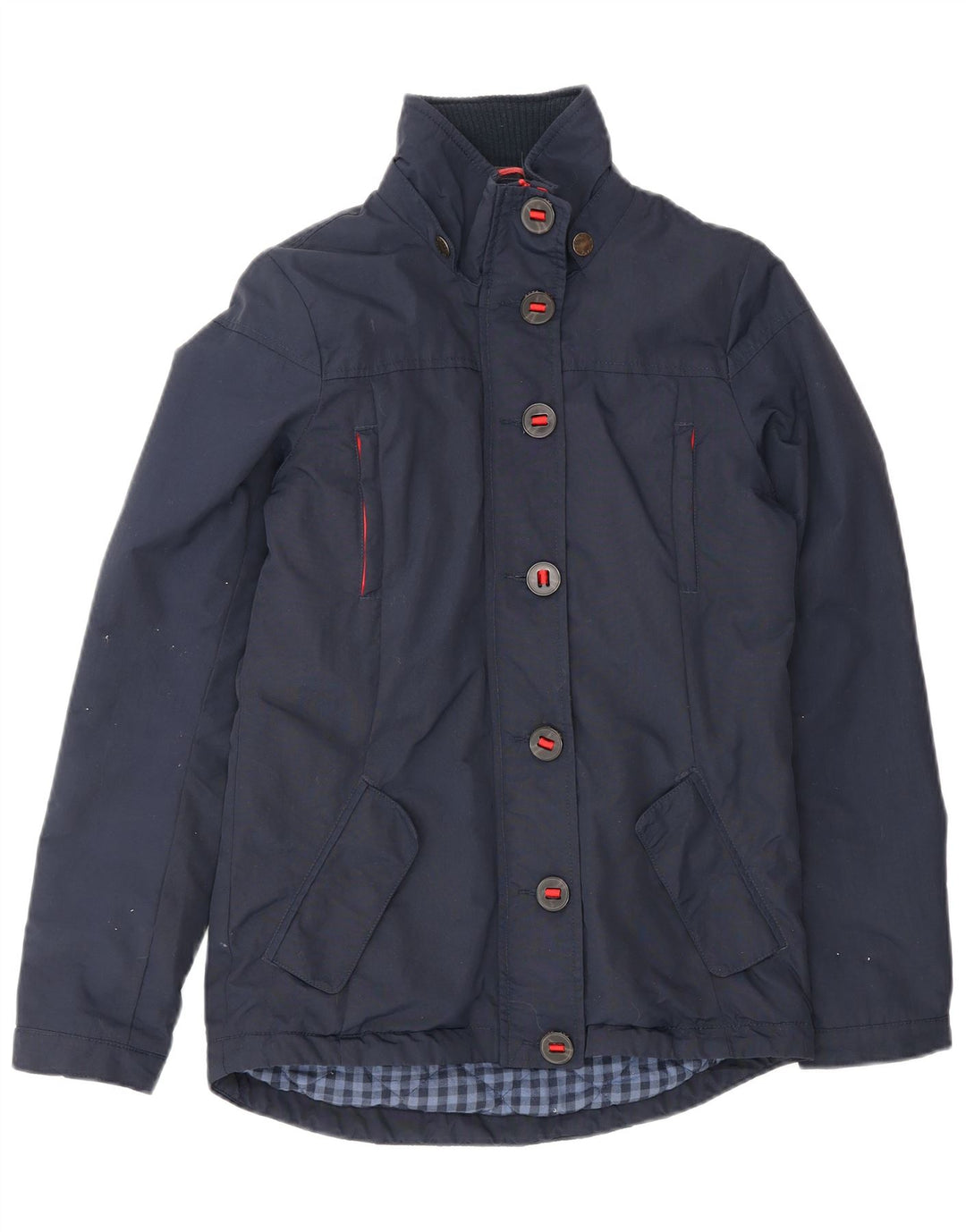 Giacca a vento da donna Fat Face UK 6 XS nylon blu navy