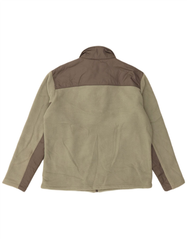 Giacca in pile Marks & Spencer da uomo blu Harbour UK 40 grande verde