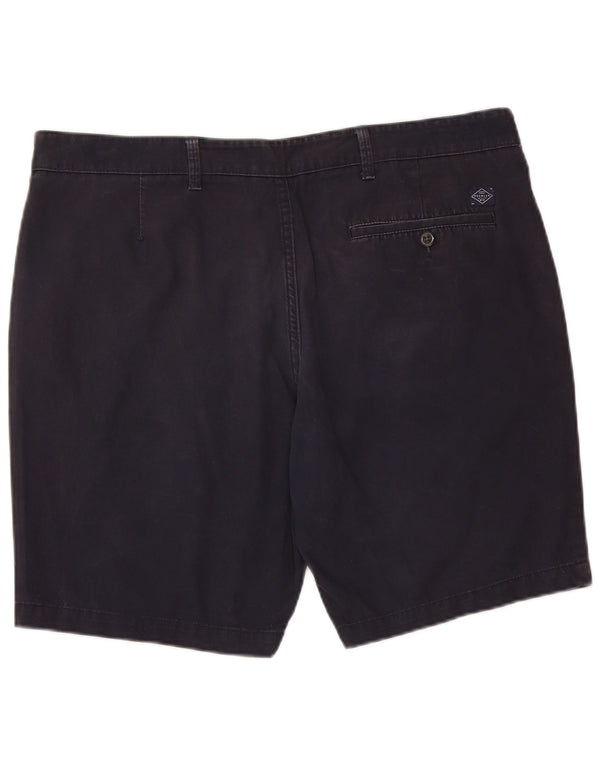 Pantaloncini chino da uomo Marks & Spencer W38 XL cotone blu navy