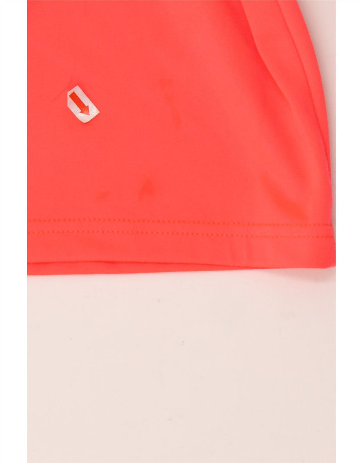 Top della tuta PUMA da ragazzo con zip e collo, 11-12 anni, colore rosso