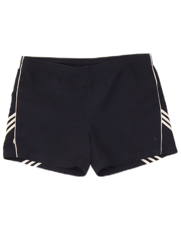 Pantaloncini sportivi Adidas da ragazzo 13-14 anni in poliestere blu navy