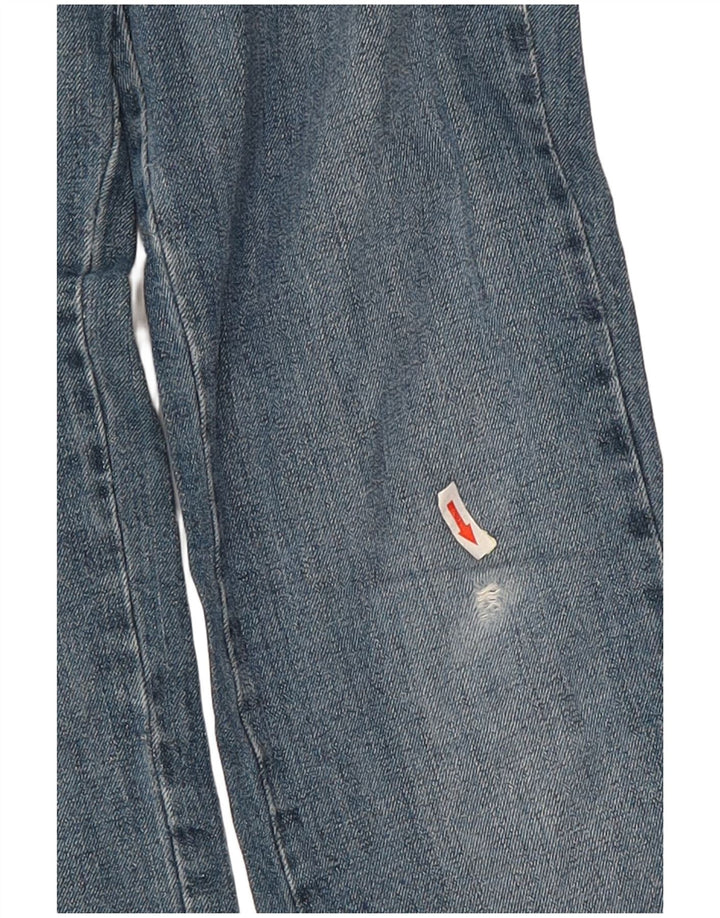 Jeans Capri da donna Benetton W28 L19 Blu