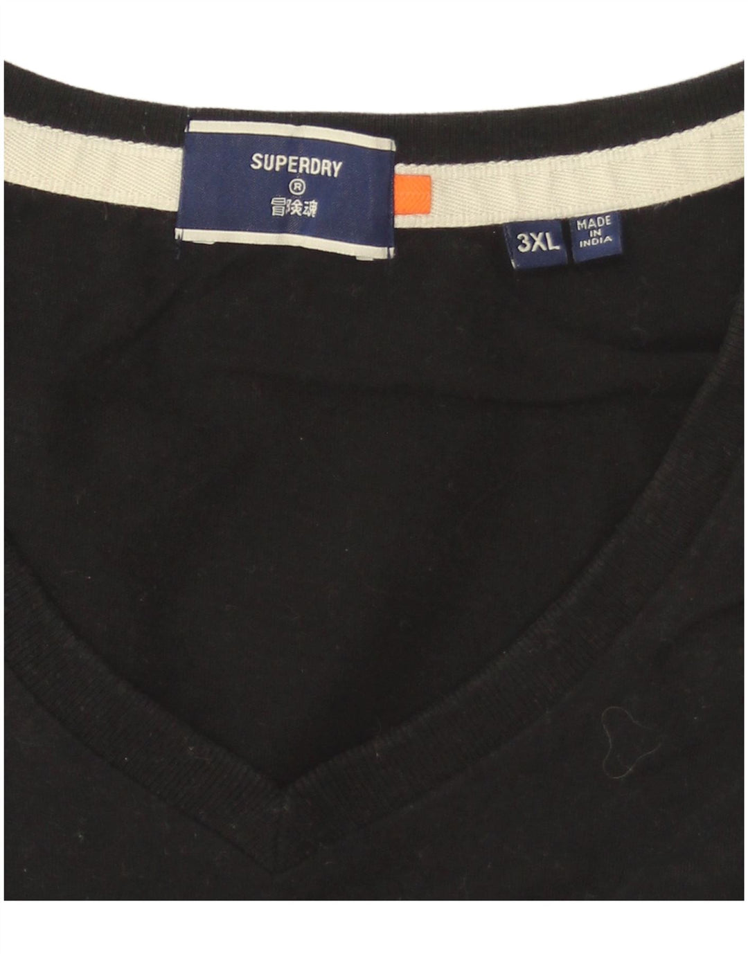 T-shirt da uomo Superdry Top 3XL nera