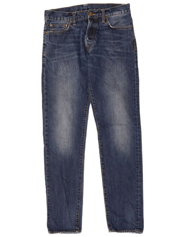 Jeans dritti da uomo Klondike Carhartt W30 L32 cotone blu