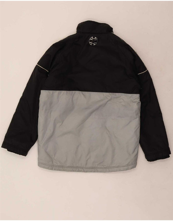 Giacca a vento Adidas da ragazzo 13-14 anni in poliestere color block nero