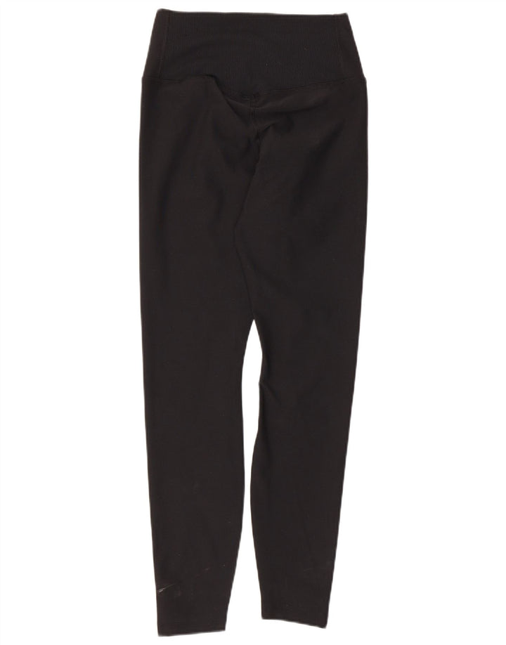Leggings Nike Dri Fit da donna UK 8 Small Nero Poliestere