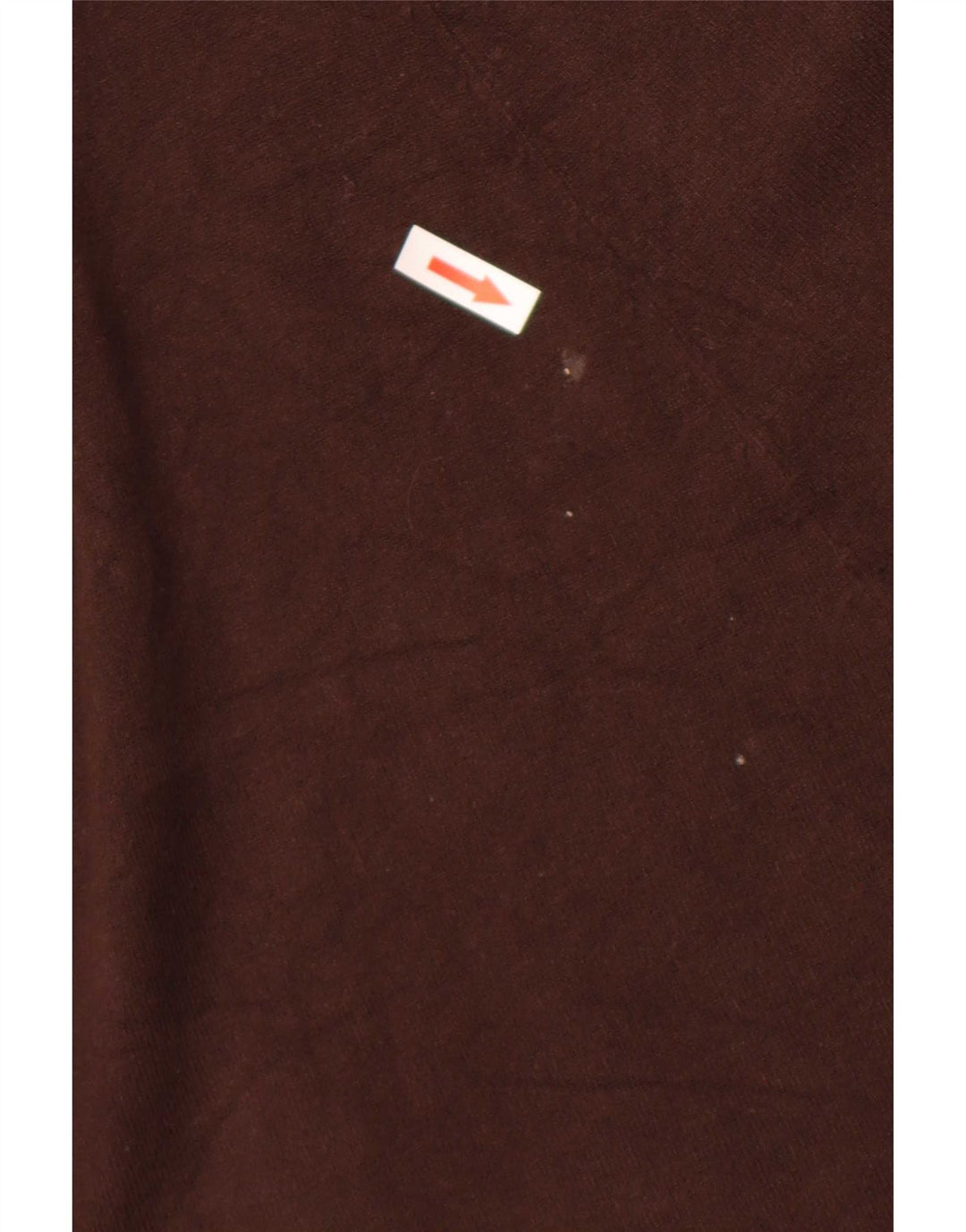 Abito a trapezio a maniche lunghe da donna Zara UK 12 Rayon marrone medio