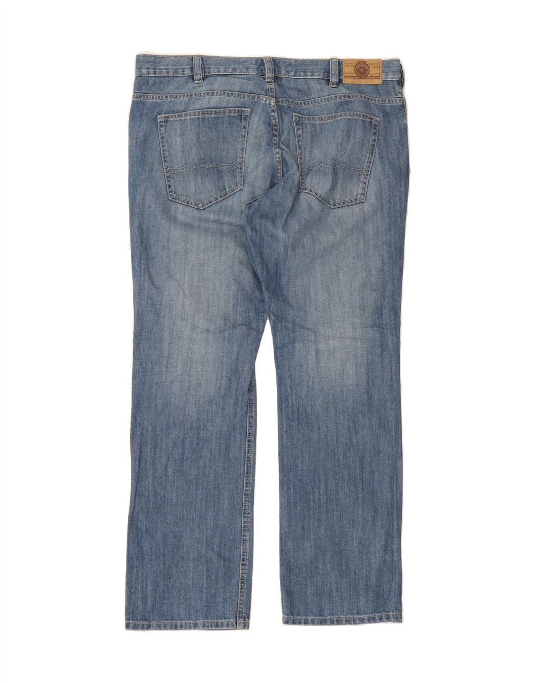 JINGLERS Mens Straight Jeans W40 L32 Blue Cotton Vintage Jinglers and Second-Hand Jinglers from Messina Hembry 