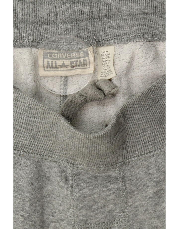 Pantaloni da tuta da uomo Converse Joggers XL in cotone grigio