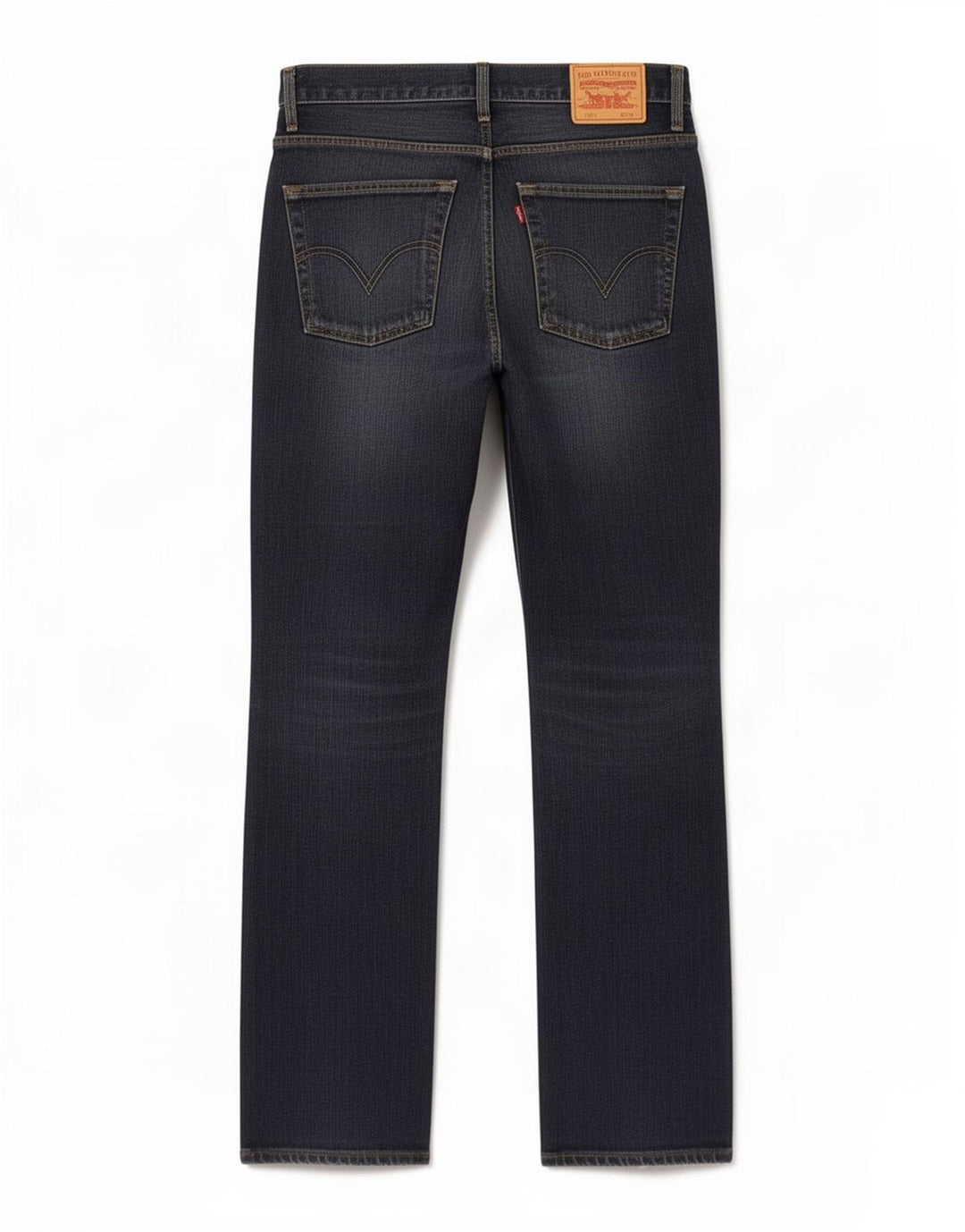 Levi's Uomo 507 Jeans Bootcut W34 L34 Cotone Blu