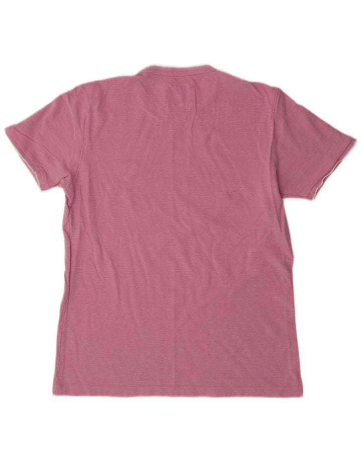 Crew Clothing T-shirt da uomo Top grande rosa