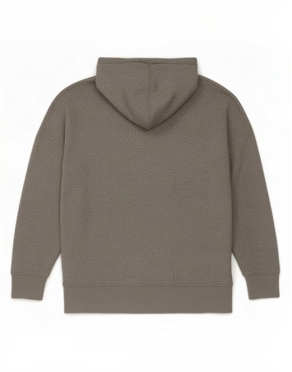 Under Armour Mens Zip Hoodie Sweater Large Grey Flecked Cotton