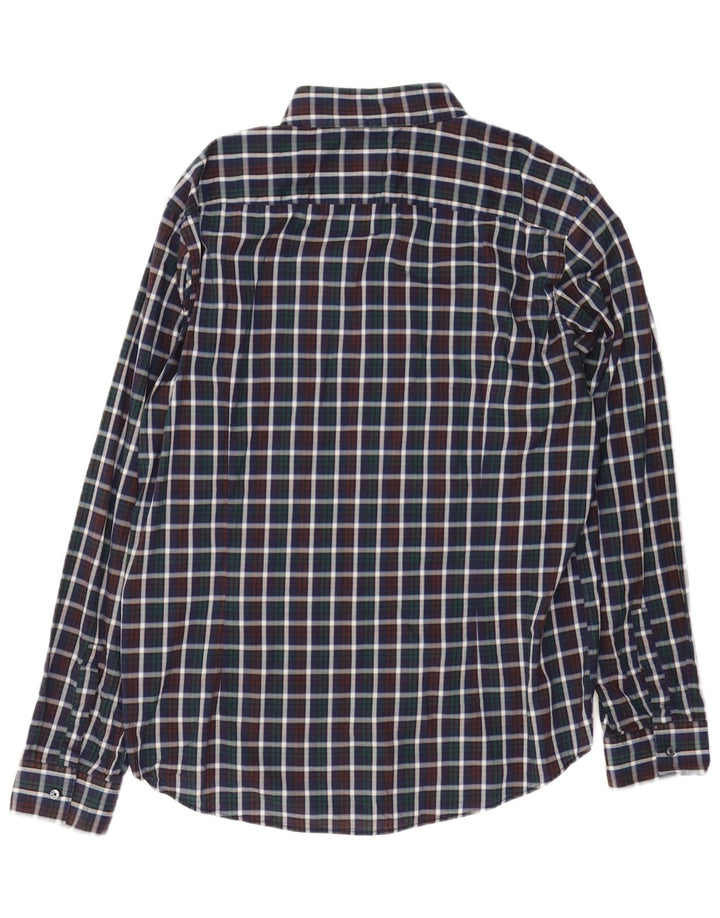 Camicia slim fit da uomo Hugo Boss XL a quadri multicolore