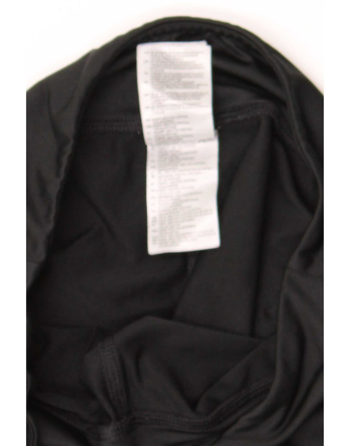 Leggings Capri da donna Adidas UK 8/10 piccolo poliestere nero