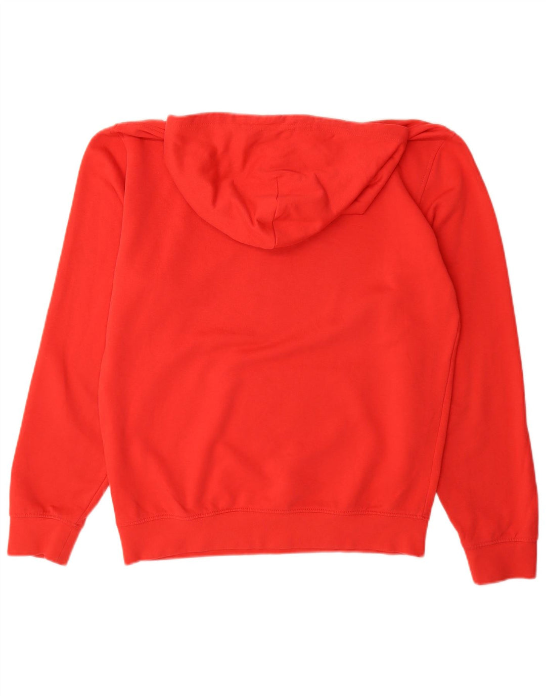 Maglione con cappuccio grafico da uomo Champion in cotone rosso medio
