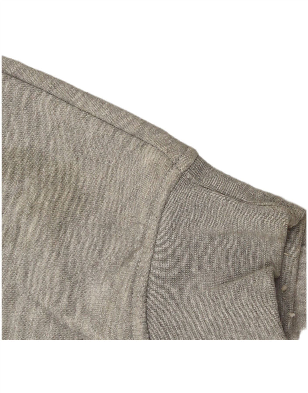 Felpa con cappuccio da uomo Zara piccola in poliestere chiazzato grigio