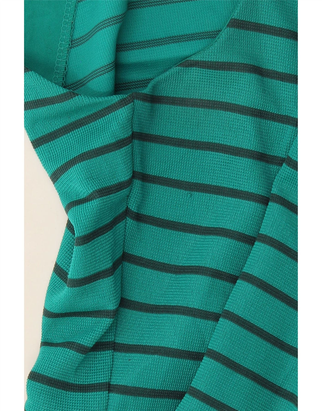 MOSSIMO Womens Sleeveless A-Line Dress UK 14 Large Green Striped Polyester Vintage Mossimo and Second-Hand Mossimo from Messina Hembry 