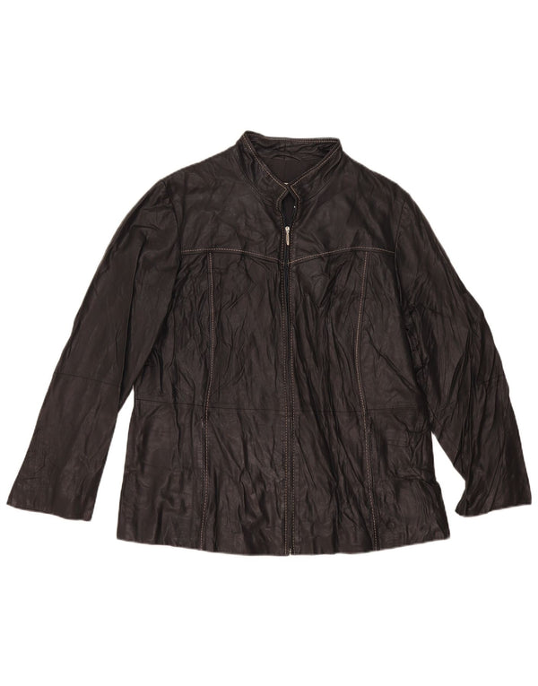 Giacca in pelle da donna Persona taglia 21 media nera