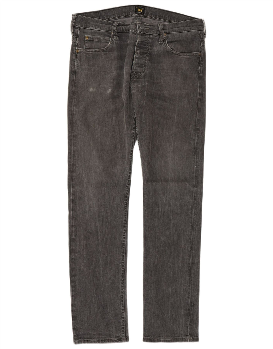 Jeans Lee Powell Slim da uomo W33 L34 cotone grigio