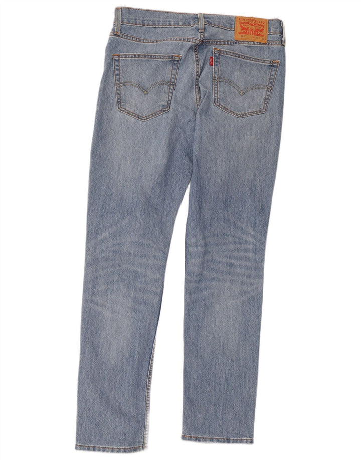 Levi's Uomo 511 Slim Jeans W33 L32 Cotone Blu