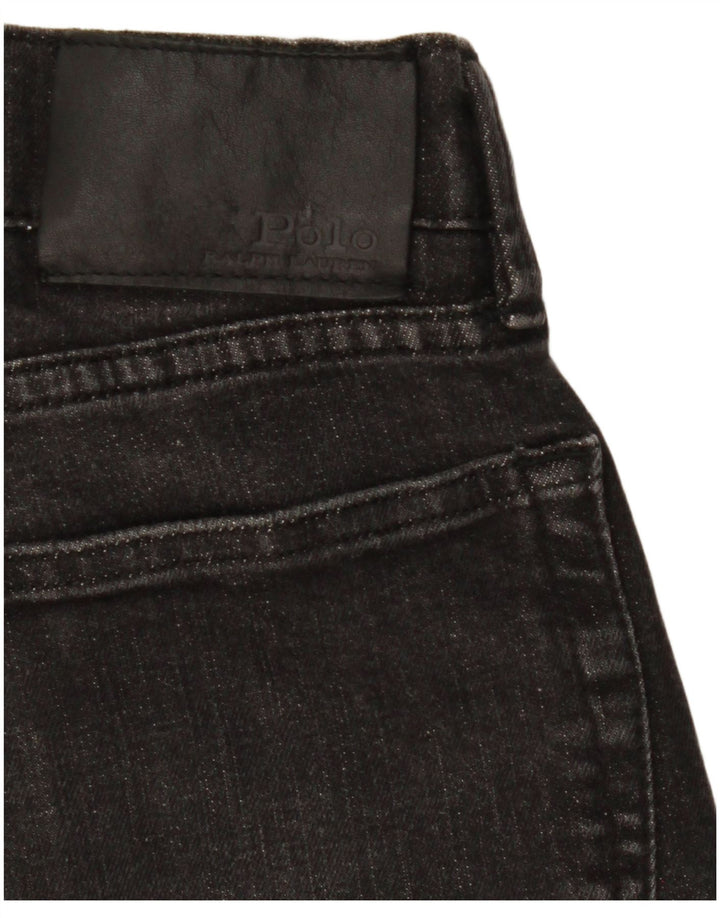 Jeans dritti da uomo Polo Ralph Lauren W30 L29 neri