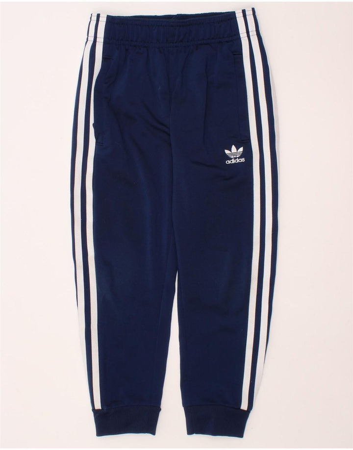 Pantaloni da tuta ADIDAS Aeroready da ragazzo, 5-6 anni, blu navy