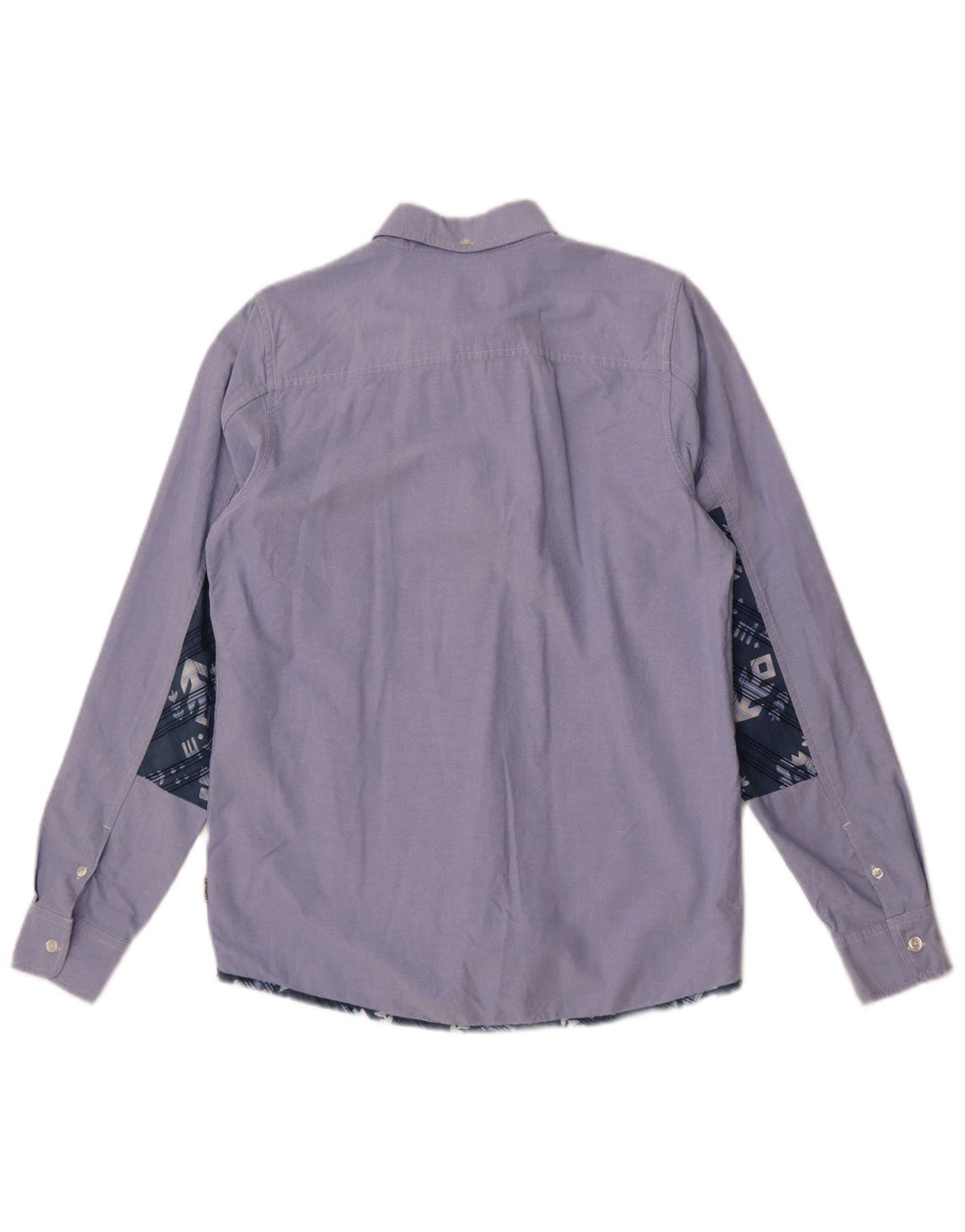 Camicia slim da uomo Carhartt piccola in cotone color block blu