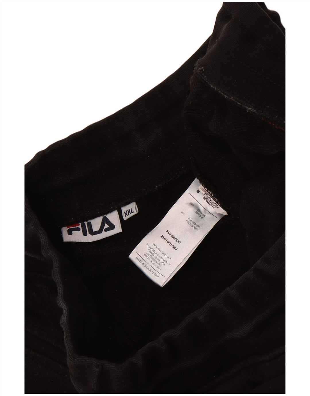 Pantaloni da tuta da uomo Fila 2XL cotone nero
