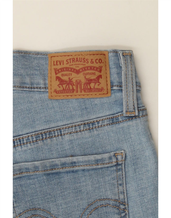 LEVI'S Womens Denim Shorts W27 Small  Blue Vintage Levi's and Second-Hand Levi's from Messina Hembry 