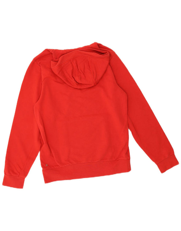 Felpa con cappuccio grafica da ragazzo Puma 13-14 anni in cotone rosso