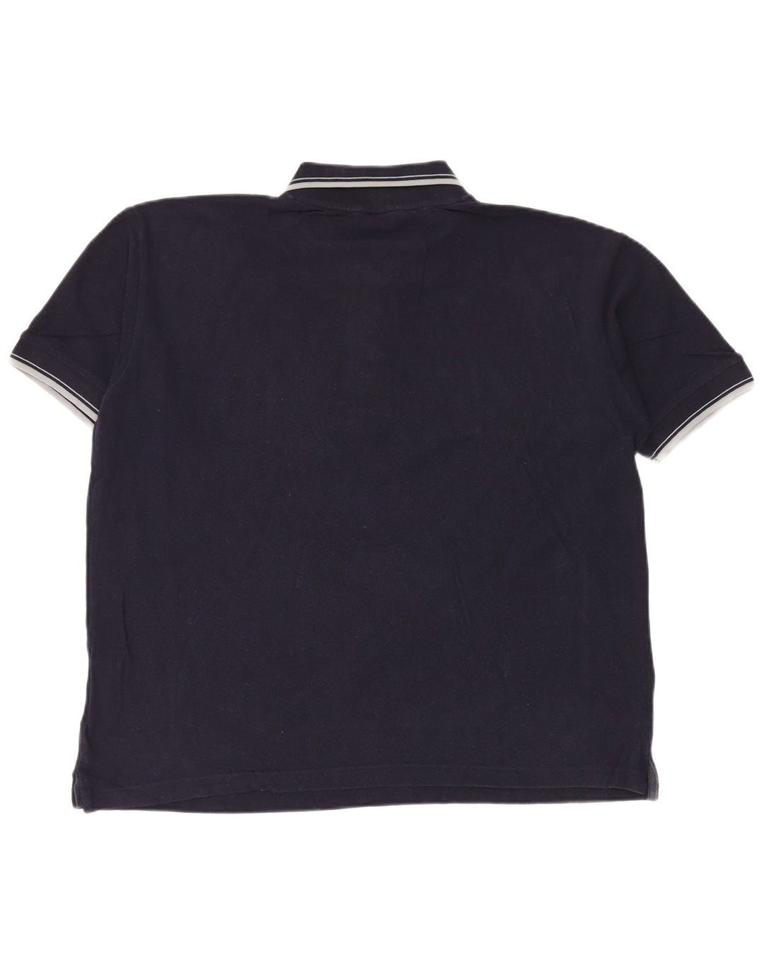 Polo Kappa Uomo Media Cotone Blu Navy