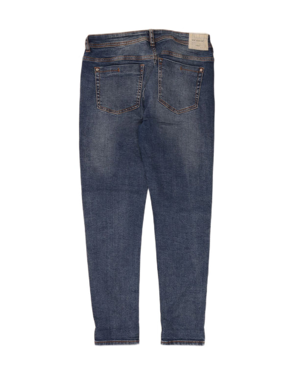 Jeans skinny da donna Zara EU 40 medi W30 L28 Blu navy