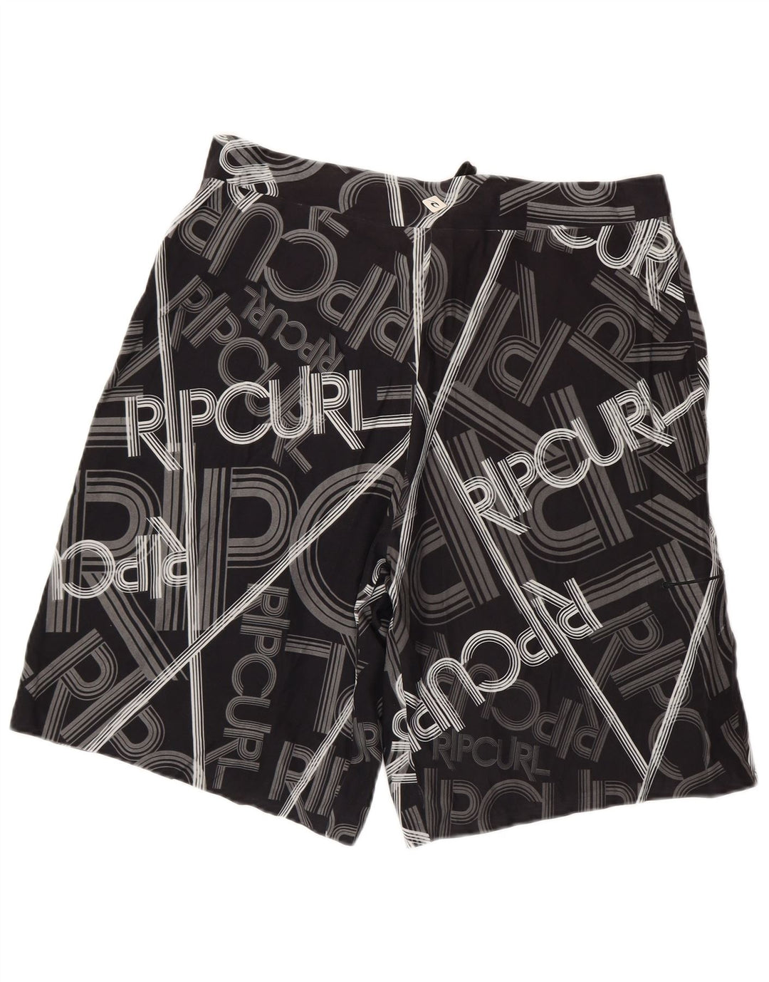 RIP CURL Pantaloncini da bagno grafici da uomo grandi neri
