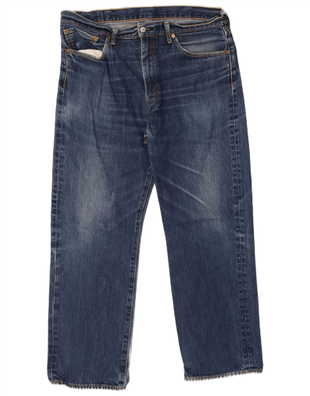 Levi's Uomo 751 Jeans dritti W38 L30 Blu